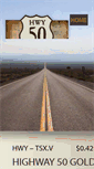 Mobile Screenshot of highway50gold.com